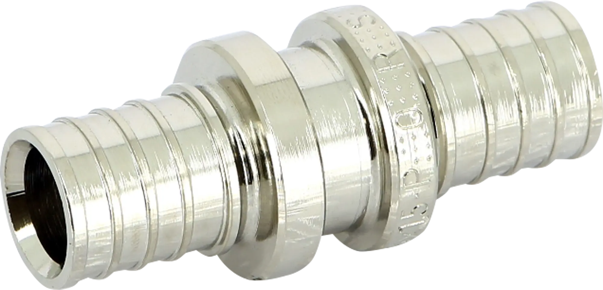 

Муфта соединительная Rehau Rautherm 17х2 мм, никелированная латунь 250277, Серебристый