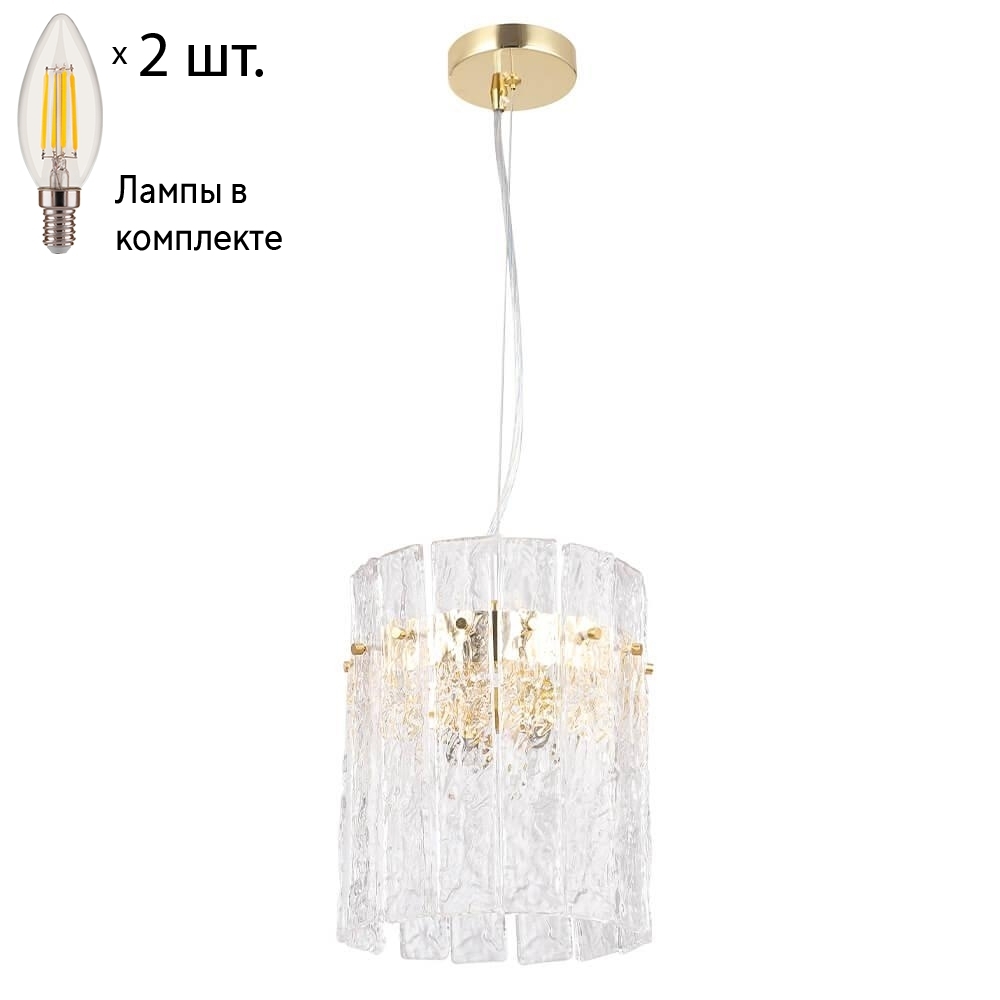 

Подвесной светильник с лампочками CRYSTAL LUX Oviedo SP2+Lamps