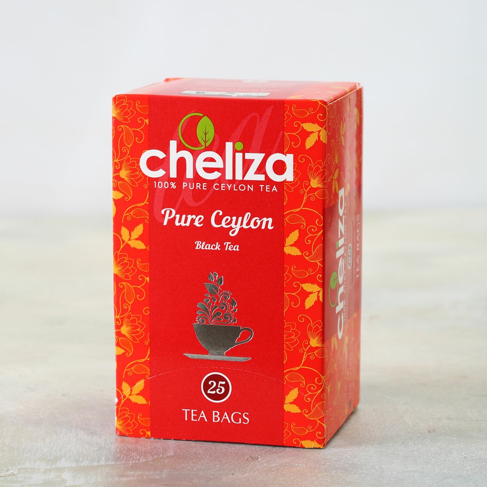 Чай черный цейлонский Cheliza Цейлон пакетированный 2 г х 25 шт