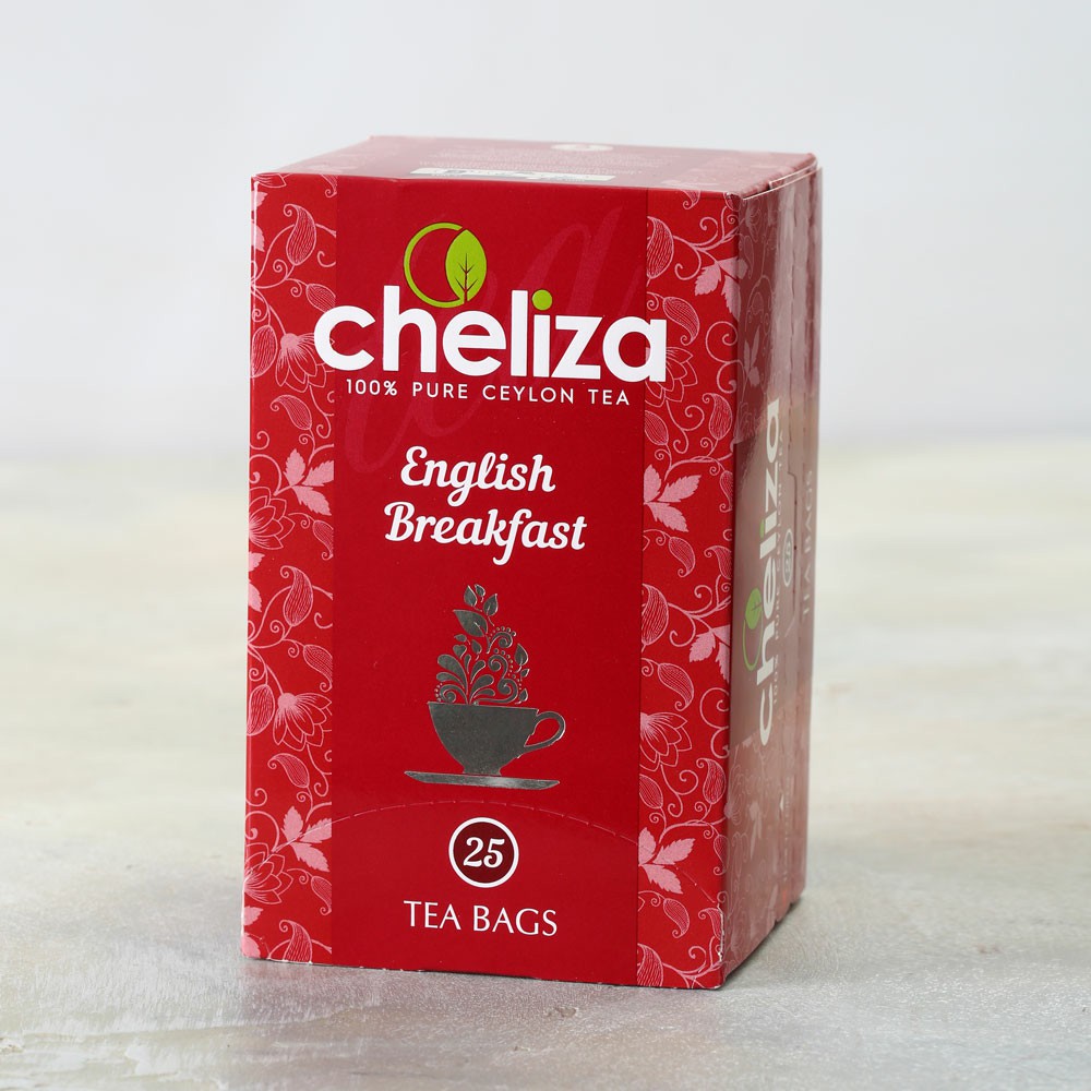 Чай черный Инглиш Брекфаст Cheliza пакетированный 2 г х 25 шт