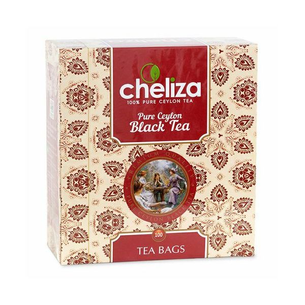 Чай черный цейлонский Cheliza пакетированный 2 г х 25 шт