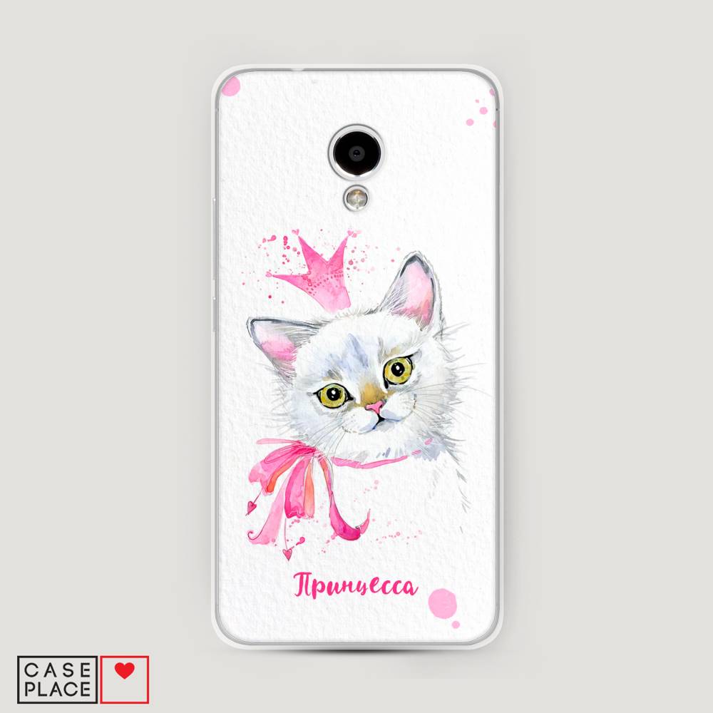 

Чехол Awog на Meizu M5S "Моя принцесса", Белый;розовый;серый, 72250-6