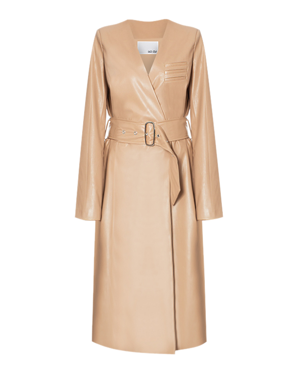 

Платье женское EACH OTHER FW19G1218 бежевое S, FW19G1218