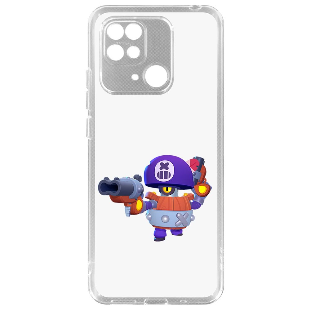 

Чехол-накладка Brawl Stars-Дэррил для Xiaomi Redmi 10C