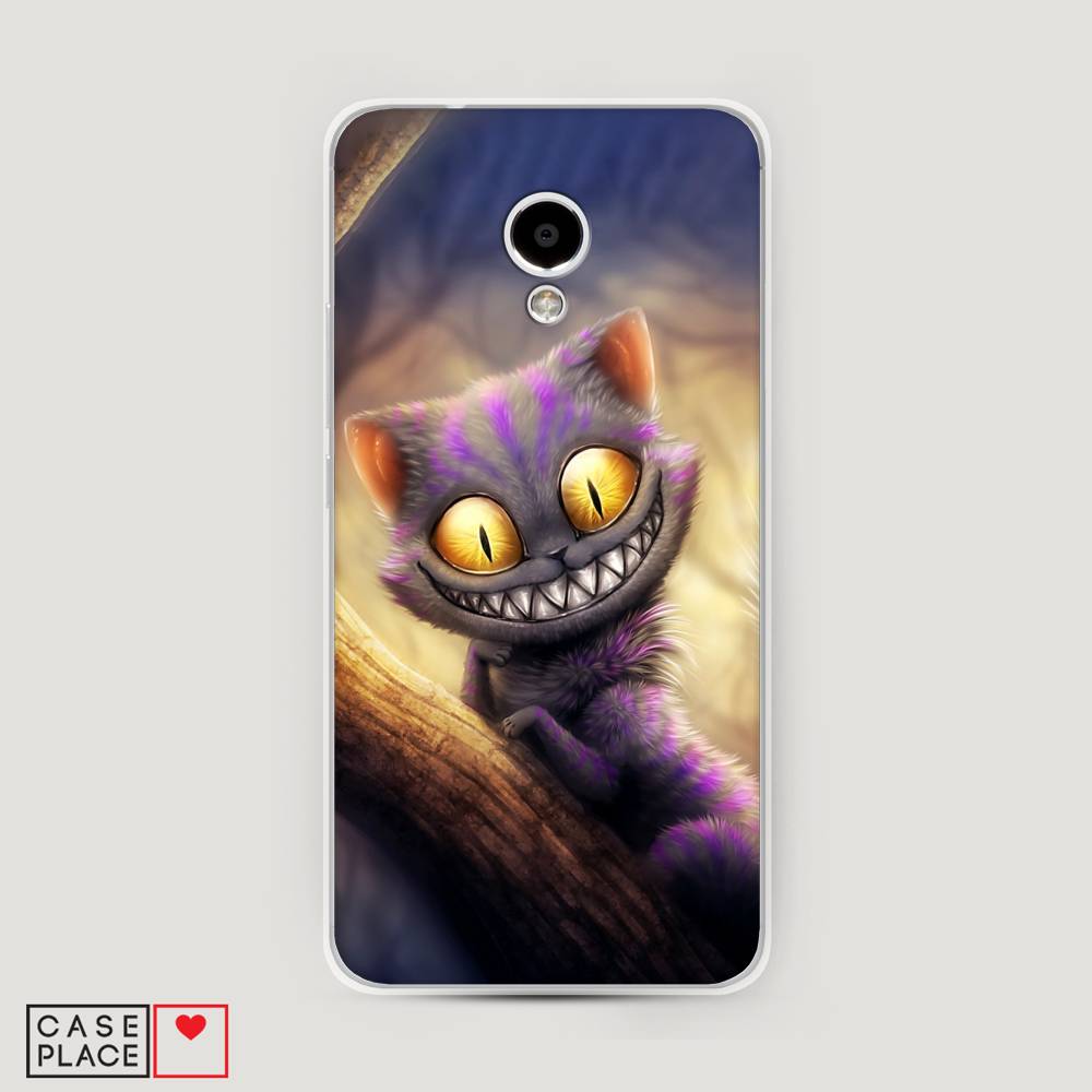 

Чехол Awog на Meizu M5S "Cheshire Cat", Фиолетовый;желтый, 72250-1