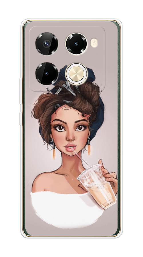 

Чехол на Infinix Note 40 Pro 5G/Note 40 Pro Plus "Девушка с фраппе", 3105950-1