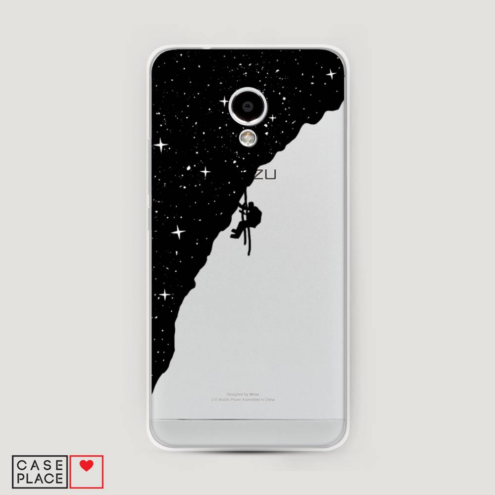 

Чехол Awog на Meizu M5S "Скалолаз в космосе", Черный;белый;бежевый, 72250-4
