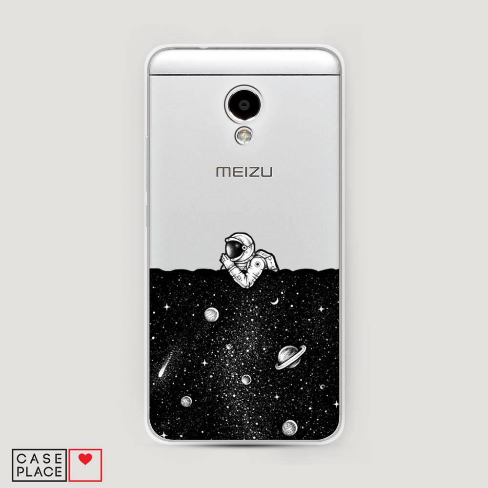 

Чехол Awog на Meizu M5S "Космический сон", Серый, 72250-4