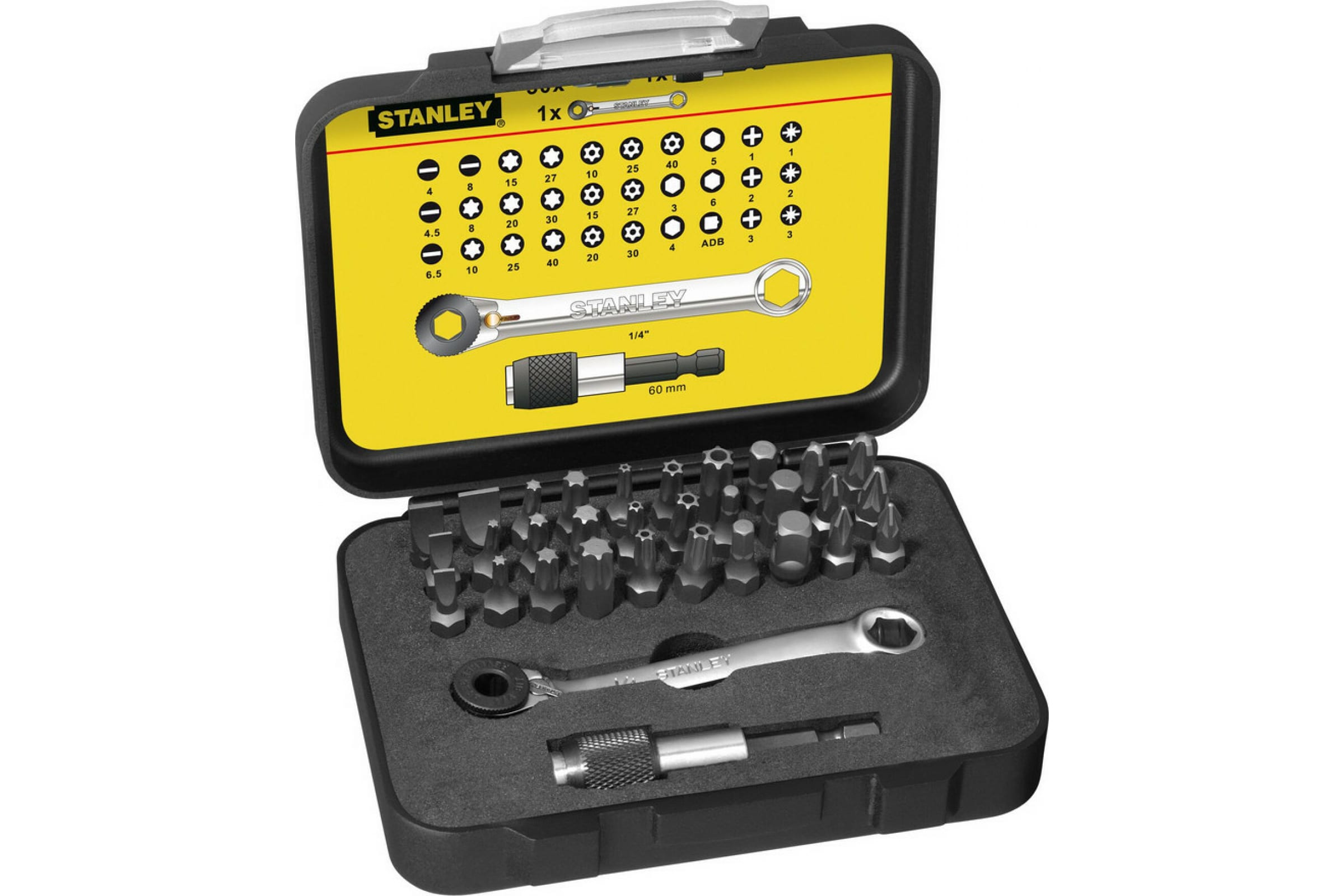 

Stanley НАБОР ОТВЕРТОЧНЫХ ВСТАВОК EXPERT FATMAX 1-13-905