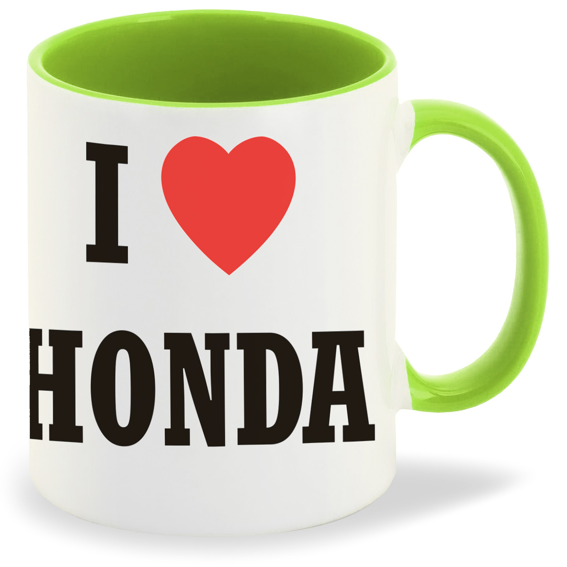 

Кружка CoolPodarok Авто I love Honda, Авто I love Honda