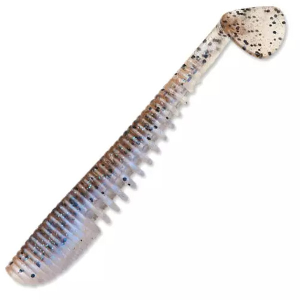 

Виброхвост Pontoon21 Homunculures Awaruna, 3.5", 6 шт.уп., #436, Коричневый;белый, Резина Пантун