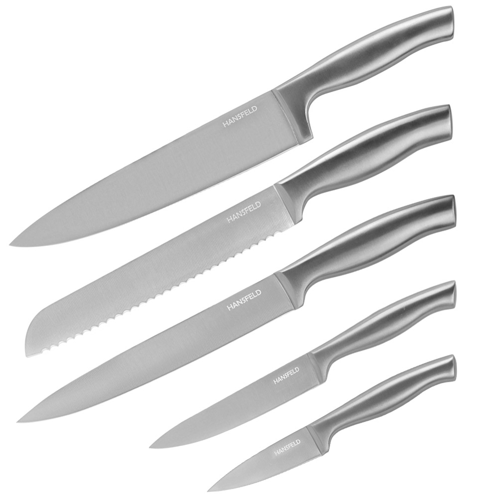 Набор кухонных ножей HANSFELD Aurora 5 штук