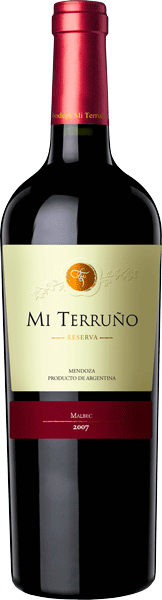 

Вино Mi Terruno Malbec Reserva, 750 мл