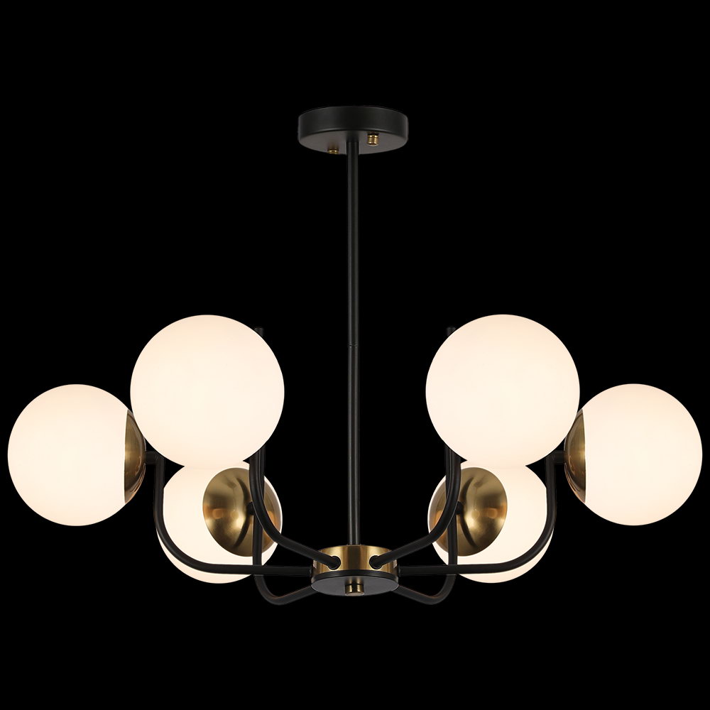 

Люстра потолочная illumico IL0167-6P-79 BK AB, IL0167-6P-79 BK AB