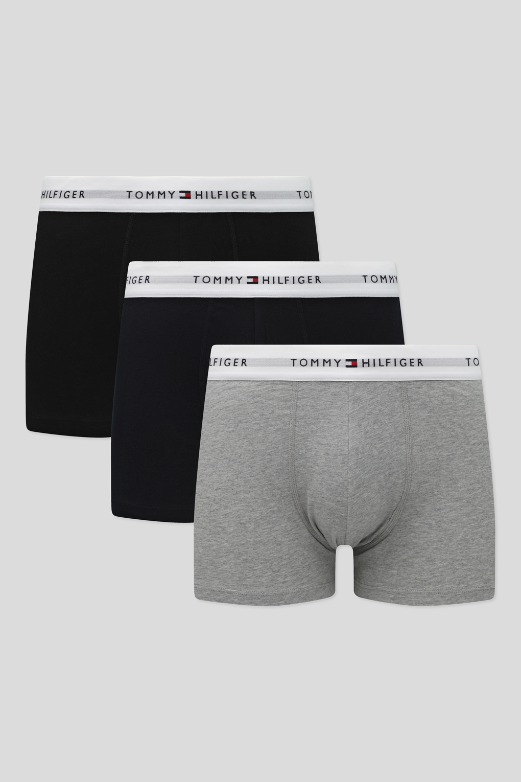 

Комплект трусов мужских TOMMY HILFIGER UM0UM02761 синий/черный/серый S, UM0UM02761
