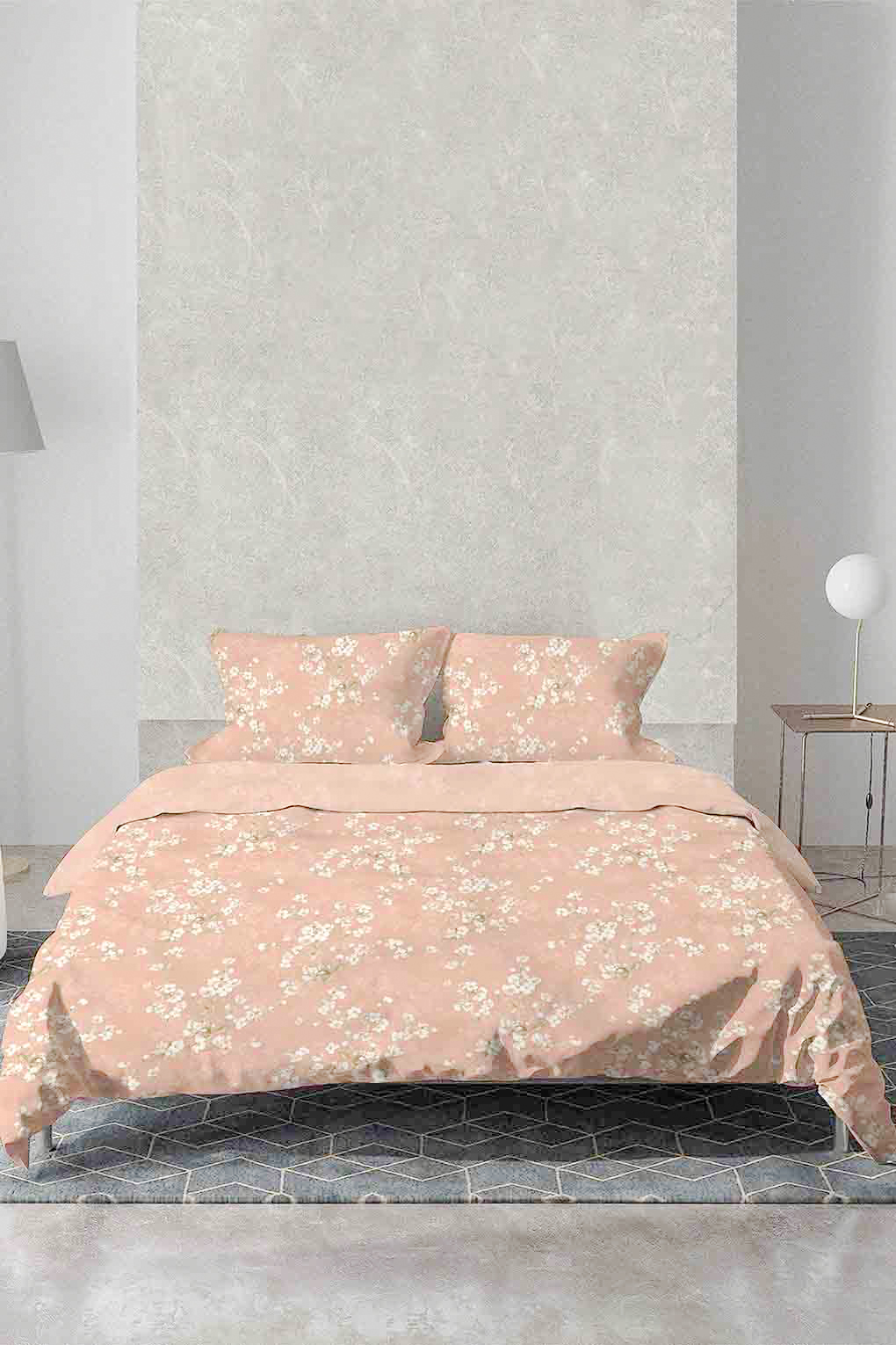 

Пододеяльник из сатина Sakura Pink, 21maison 200x220, Розовый