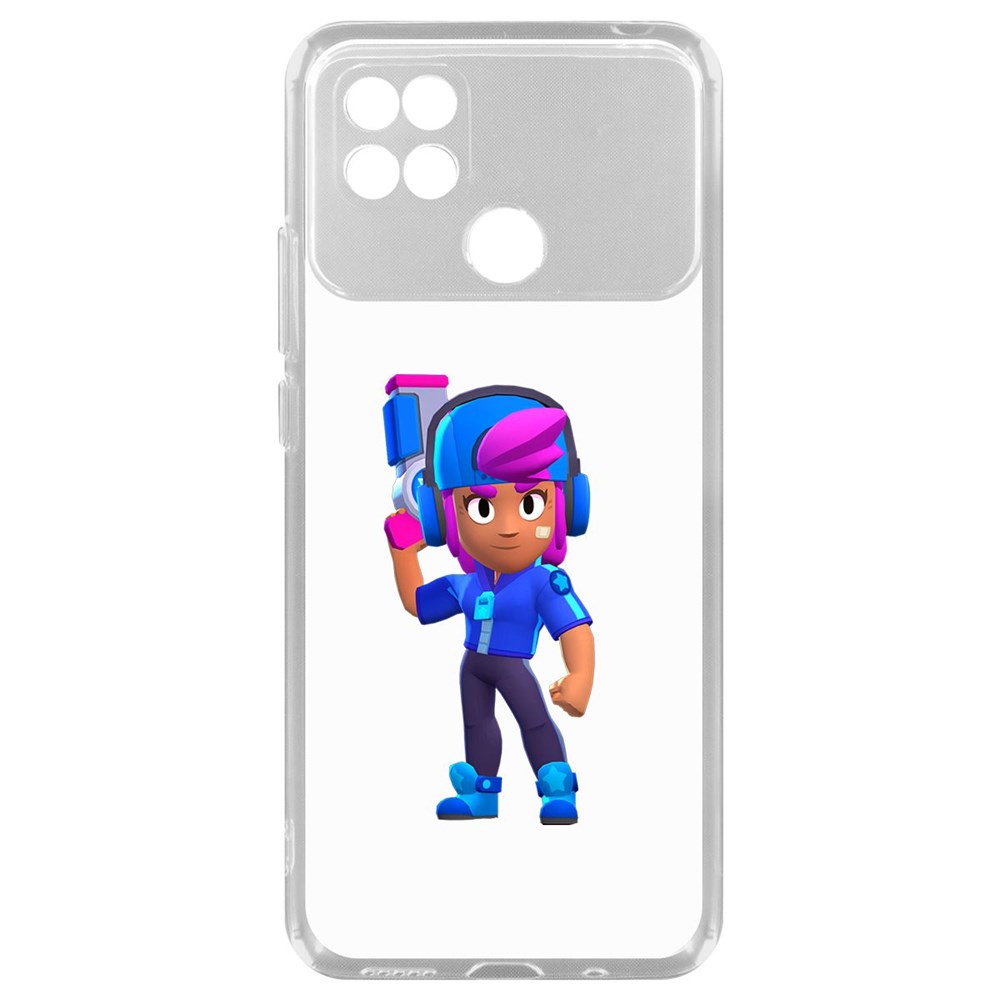 

Чехол-накладка Brawl Stars-Звёздная Шелли для Poco C40