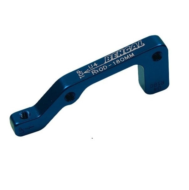 BENGAL Адаптер ADU4 дискового тормоза IS 180мм задний синий