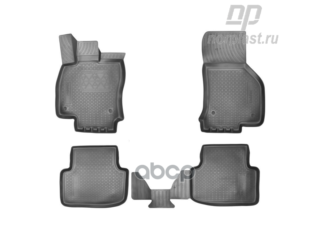 

Коврики В Салон Полиуретан Norplast Skoda Octavia Iii 2013- /3d Черный Комплект Npa11-C81-