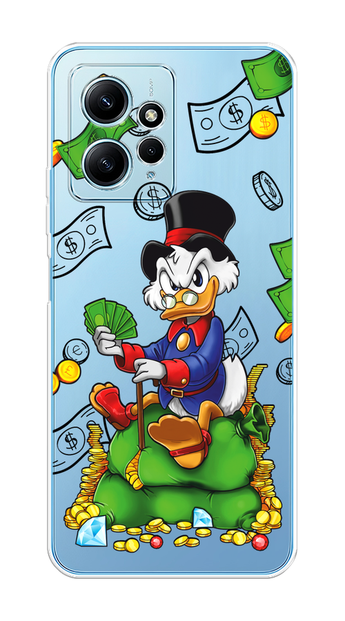 

Чехол Homey на Xiaomi Redmi Note 12 4G "Scrooge Richness", Черный;синий;зеленый, 318350-1