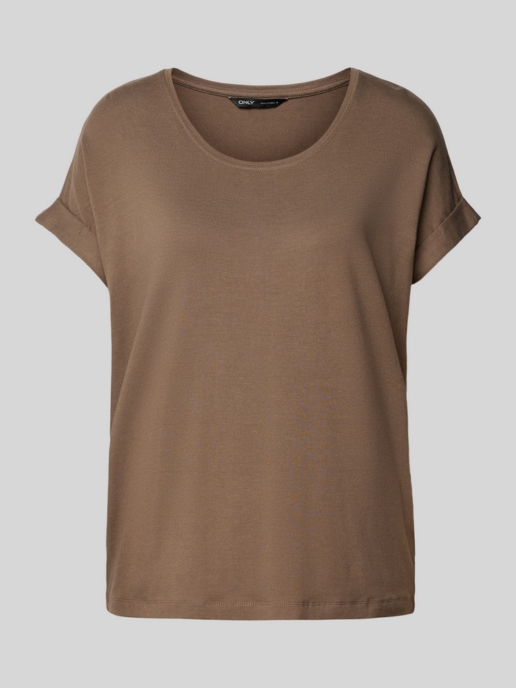 

Футболка женская ONLY 15106662 коричневая XL, Коричневый, 15106662