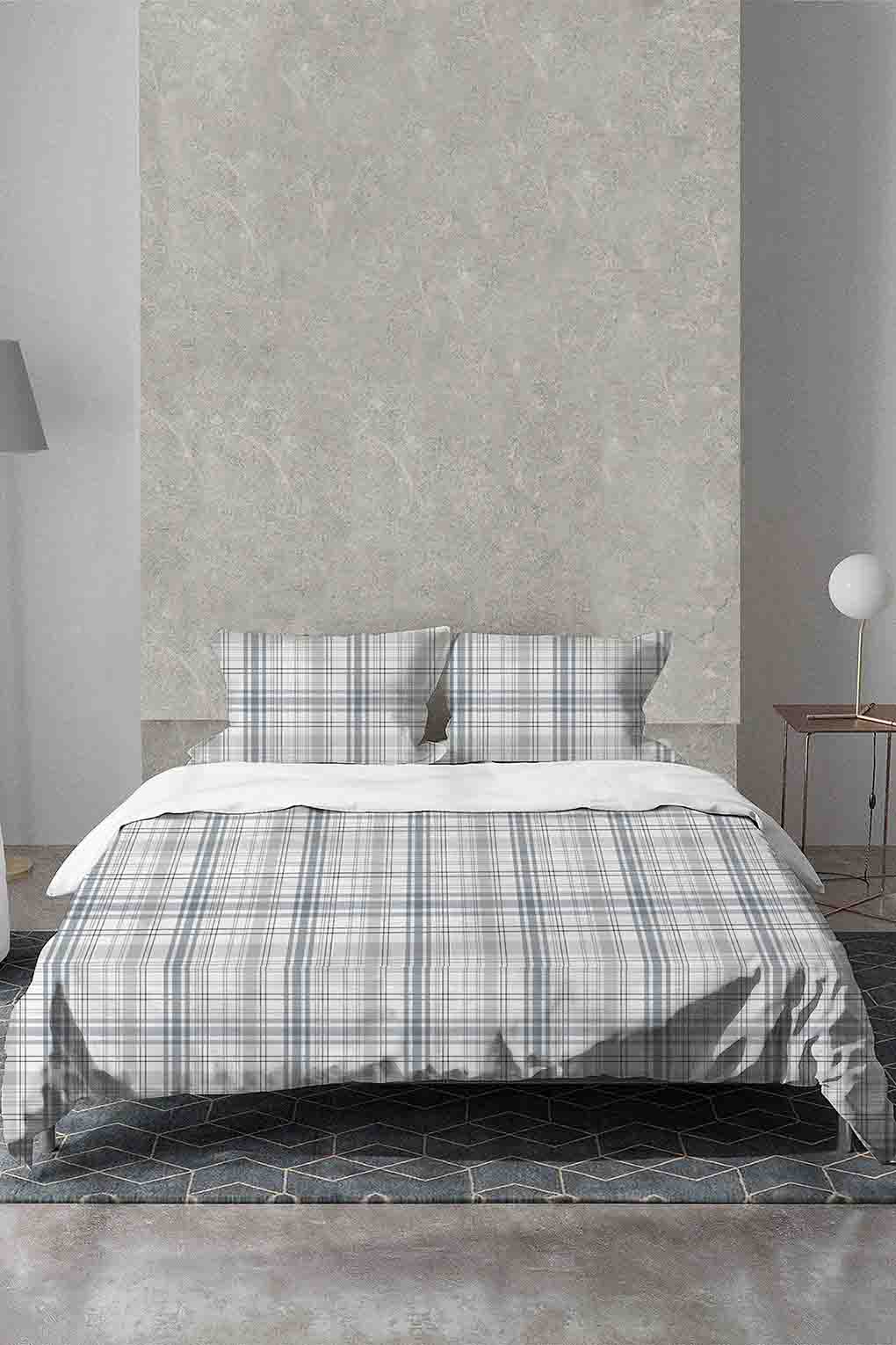 

Простыня из фланели Flannel Light Grey Plain Color, 21maison 160x260