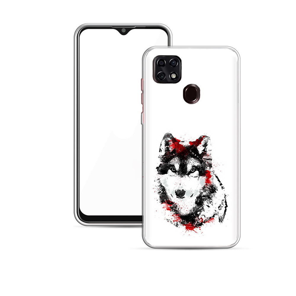 

Чехол MyPads Tocco для ZTE V2020 кровавый волк (PT226946.457.416), Прозрачный, Tocco