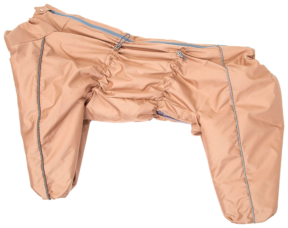 

Комбинезон для собак средних и крупных пород OSSO Fashion бежевый для девочек, р-р 40-2, 4630099285710