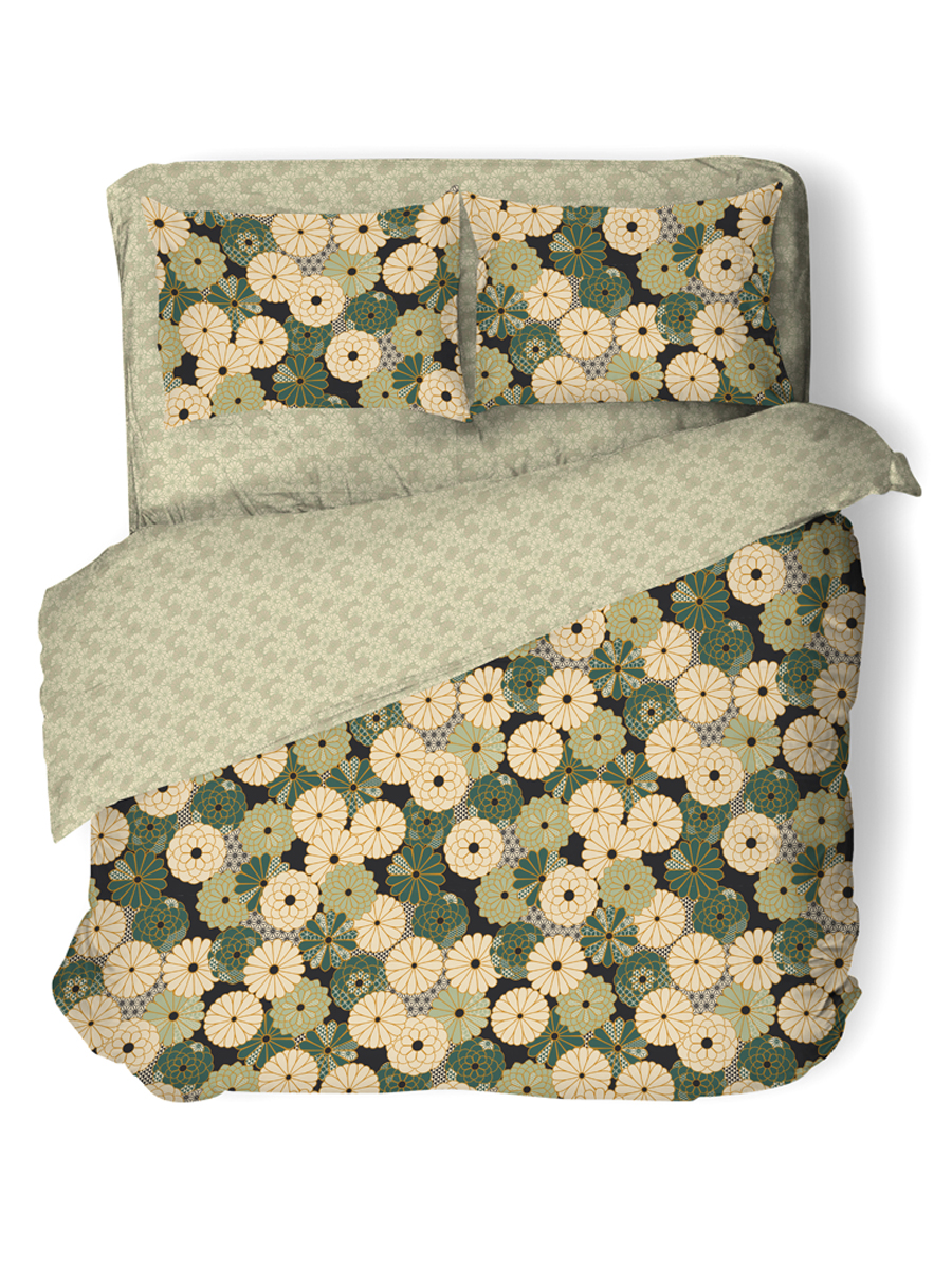 

Постельное белье из поплина Uniqcute Евро наволочки 50х70 см Мадока, КПБ Серия UQ