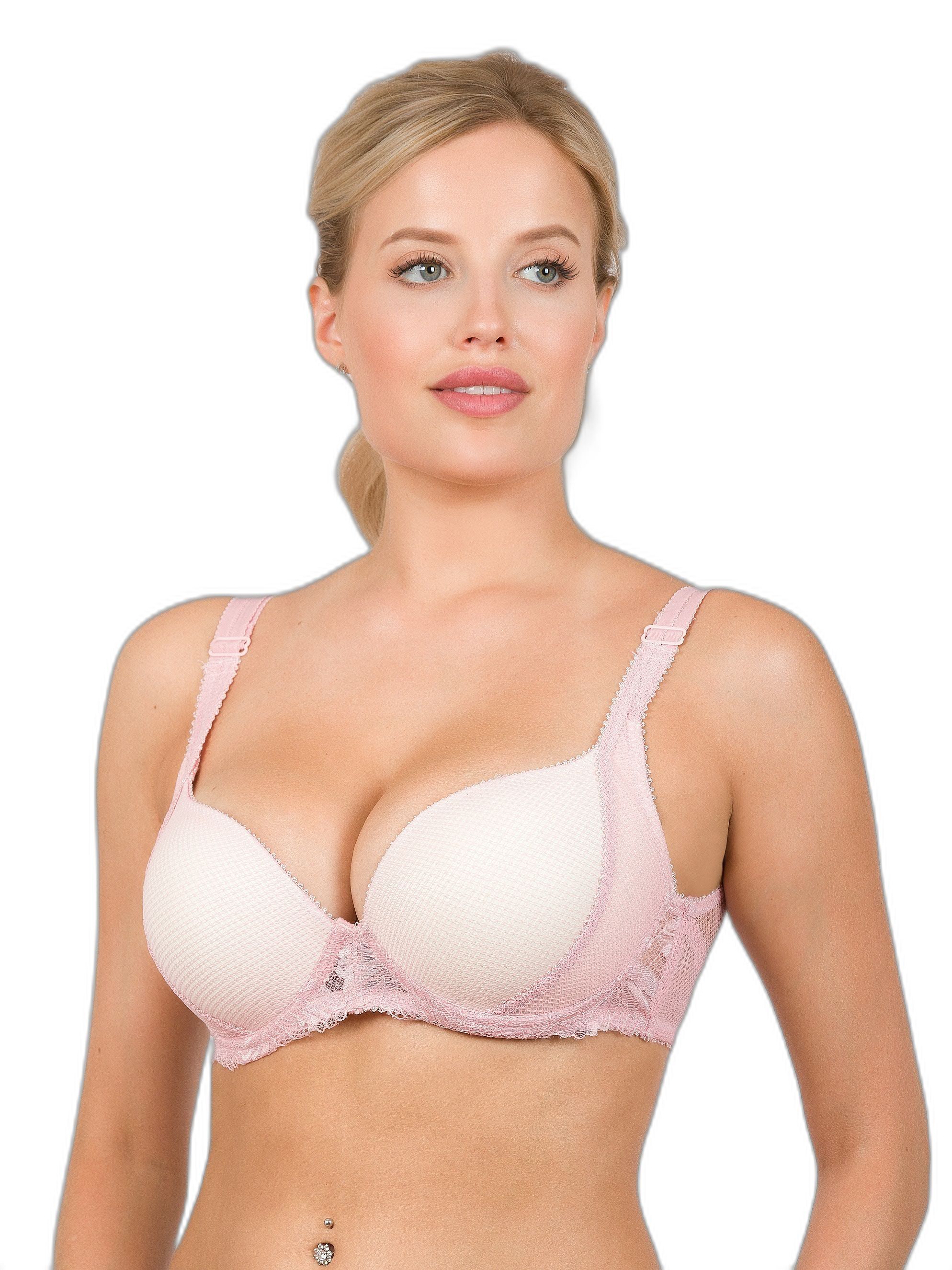 

Бюстгальтер женский Mishelle Fashion 17966 розовый 75B, 17966