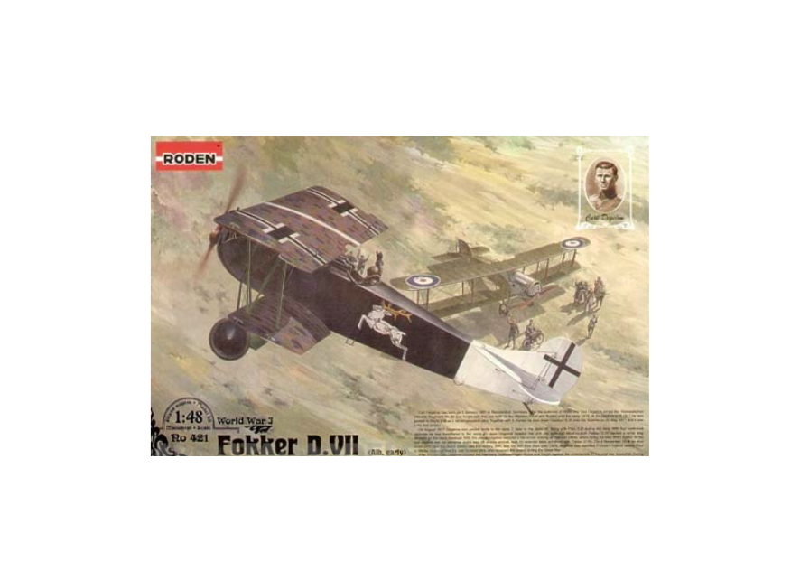 

Rod421 Самолт FOKKER D.VII, 4823017700710