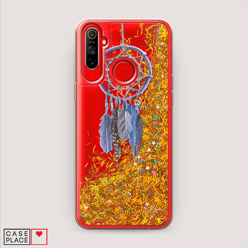 

Чехол Awog на Realme C3 "Синий ловец снов акварель", Разноцветный, 253090-1