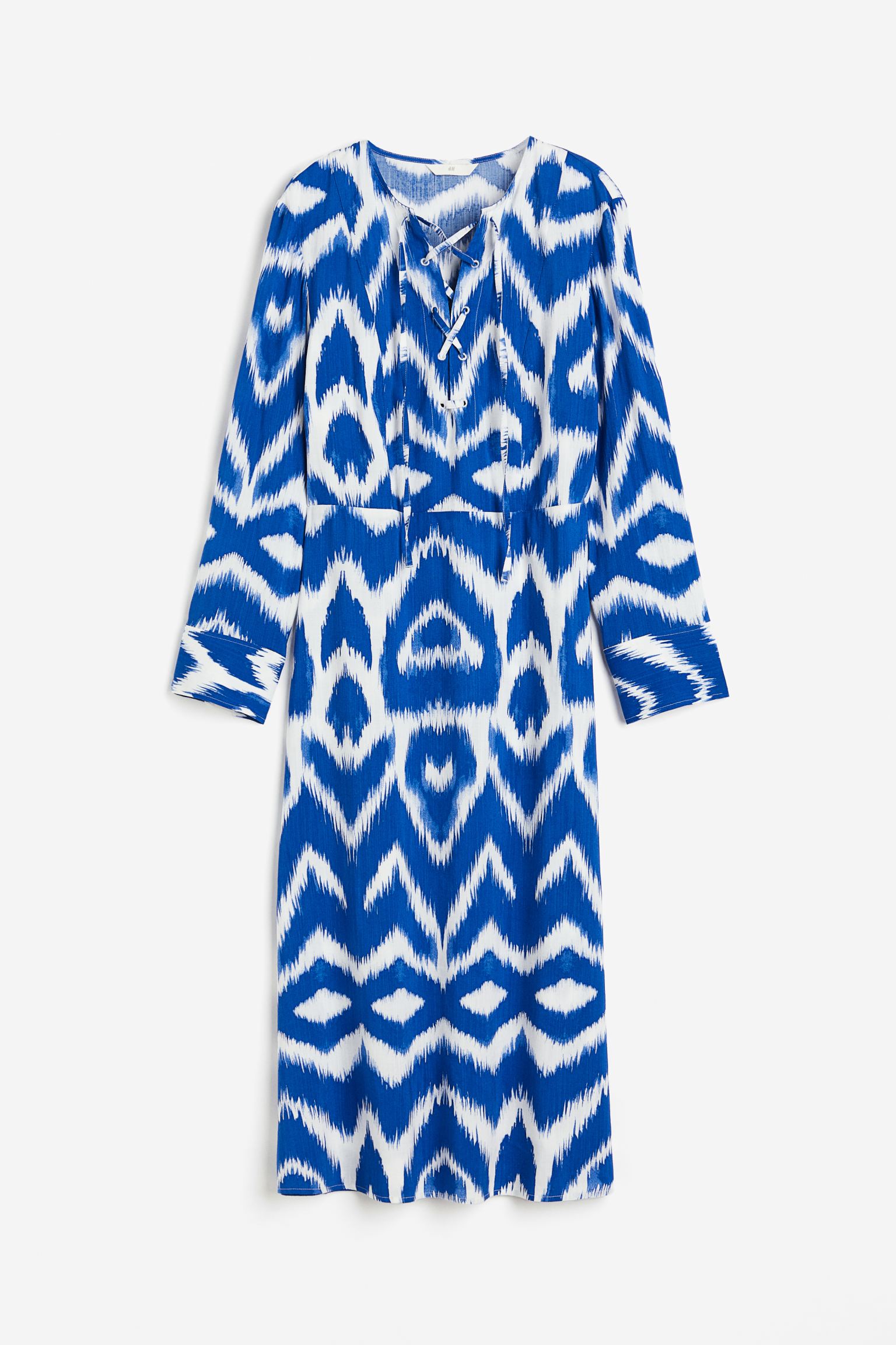 

Платье женское H&M 1167365001 синее S, Синий, 1167365001