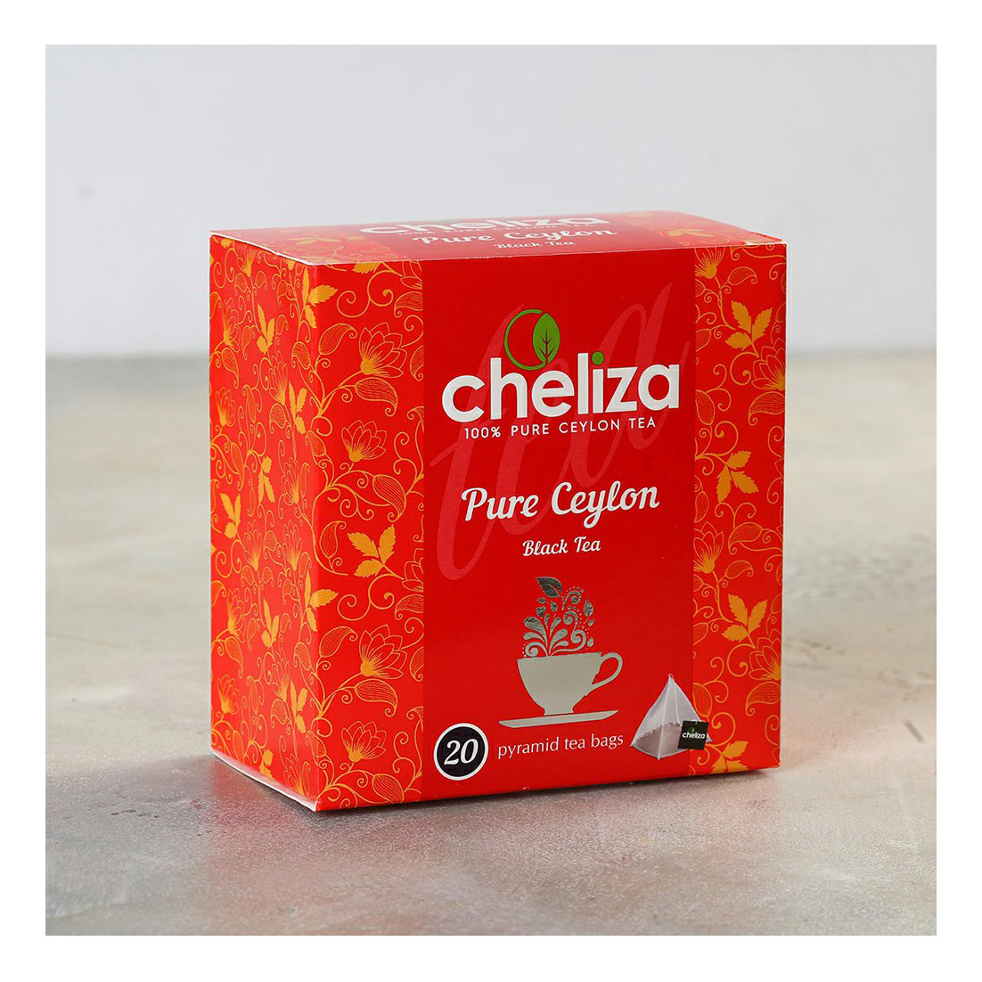 Чай черный Cheliza Цейлон в пирамидках 20 шт