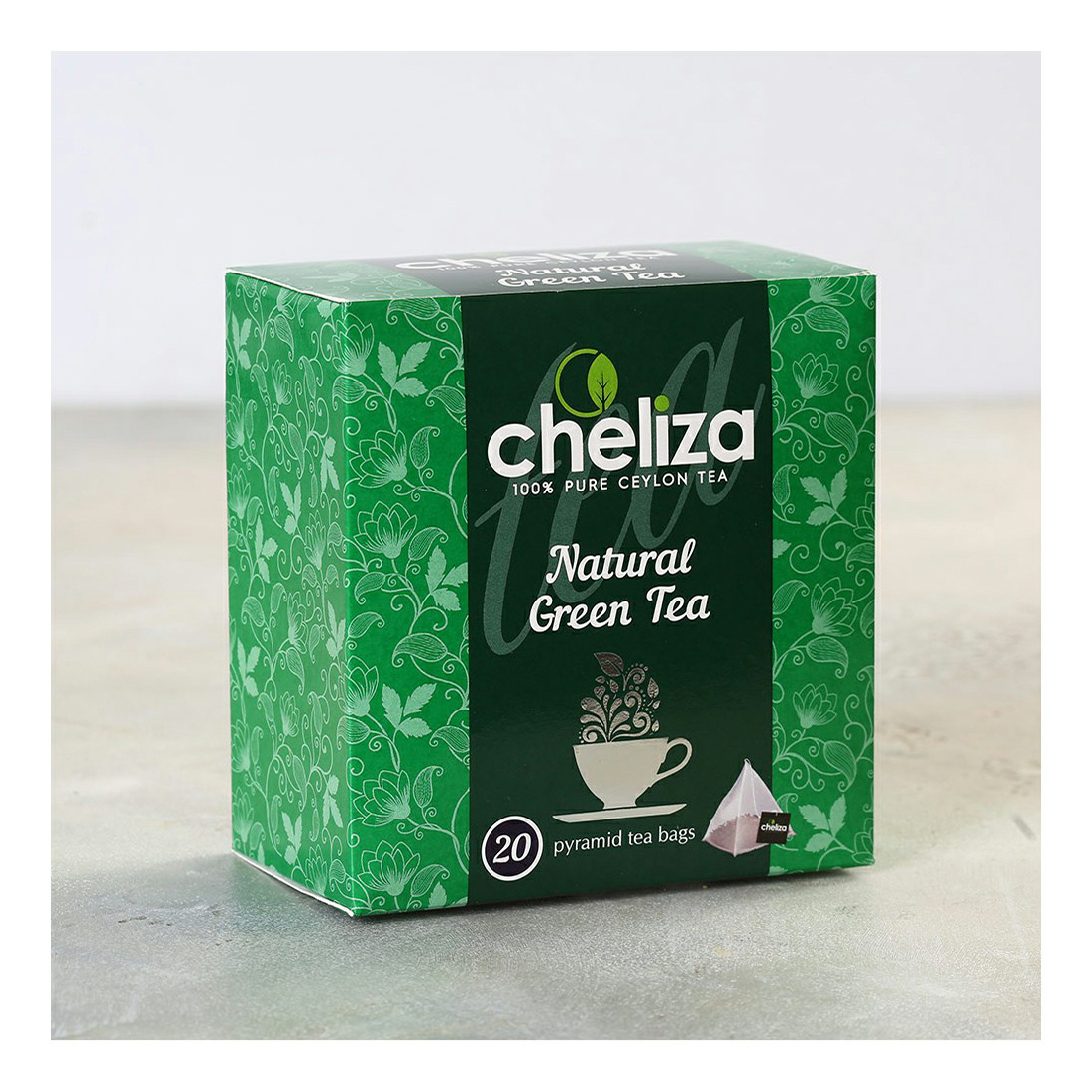 Чай зеленый Cheliza цейлонский в пирамидках 20 шт