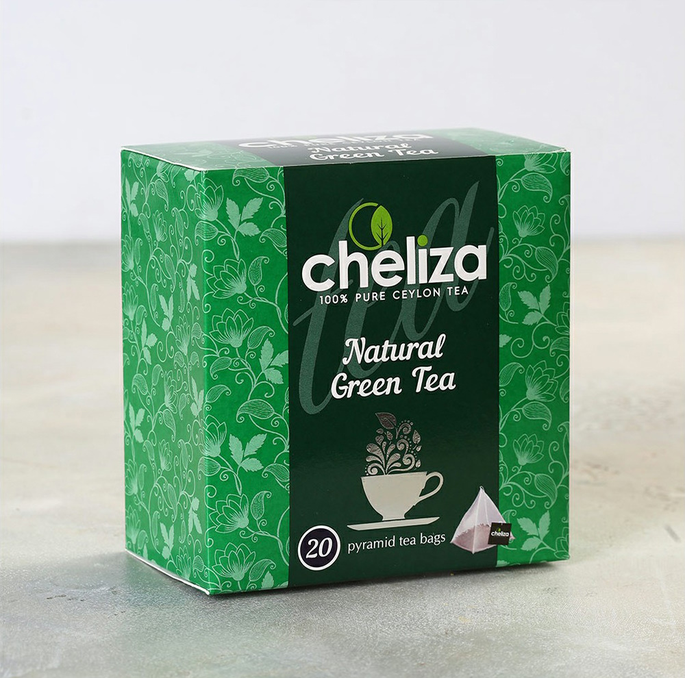 Чай зеленый Cheliza цейлонский в пирамидках 20 шт