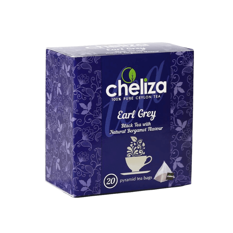 Чай черный Cheliza Эрл Грей цейлонский в пирамидках 20 шт