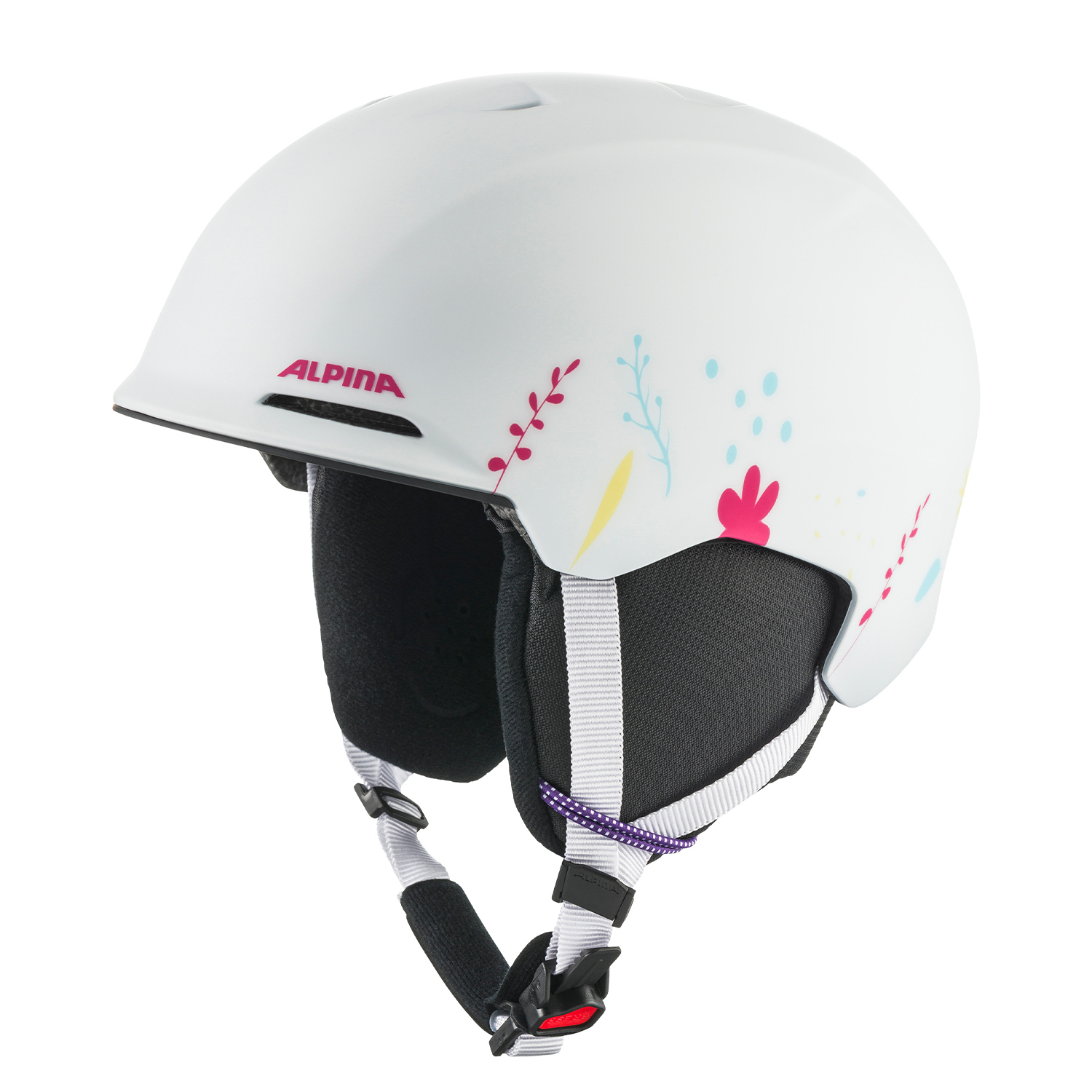 

Шлем Детский Alpina Brix Jr White-Graphic Matt (См:51-55) 2024-25, Белый, Brix Jr