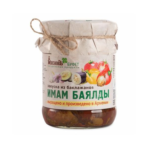

Овощная закуска МясновЪ БУФЕТ Имам баялды 520 г