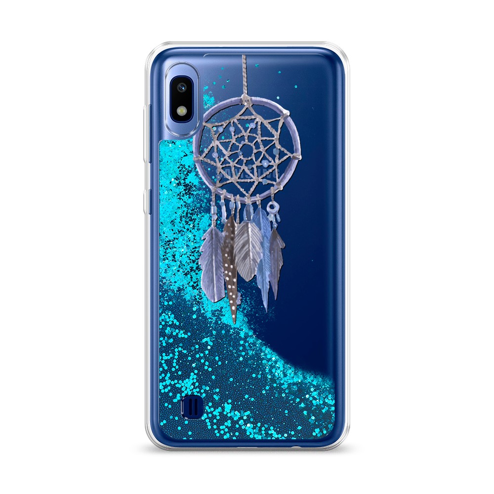 

Чехол Awog на Samsung Galaxy A10 "Синий ловец снов акварель", Разноцветный, 27993-1