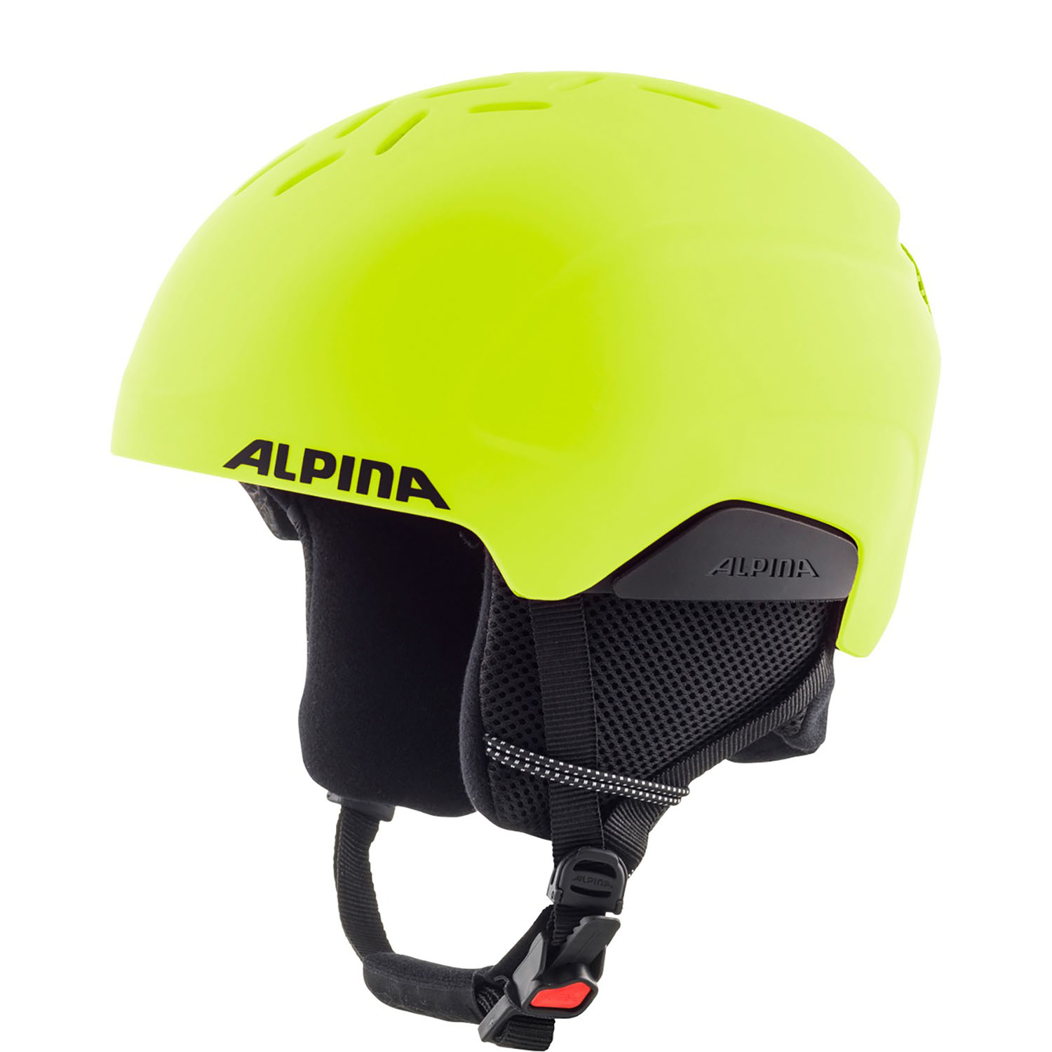 Шлем Детский Alpina Pizi Neon-Yellow Matt (См:51-55) 2024-25