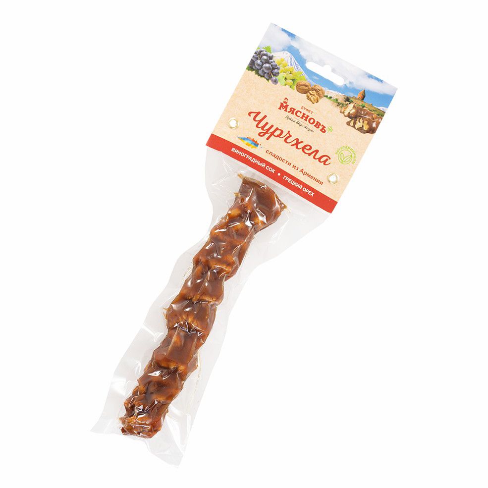 

Чурчхела МясновЪ БУФЕТ с грецким орехом 120 г