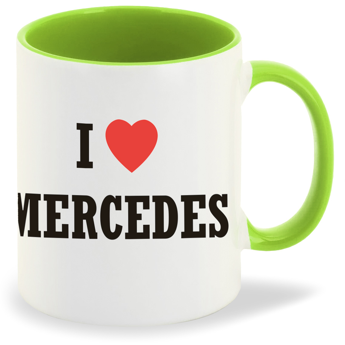 

Кружка CoolPodarok Авто I love Mercedes, Авто I love Mercedes