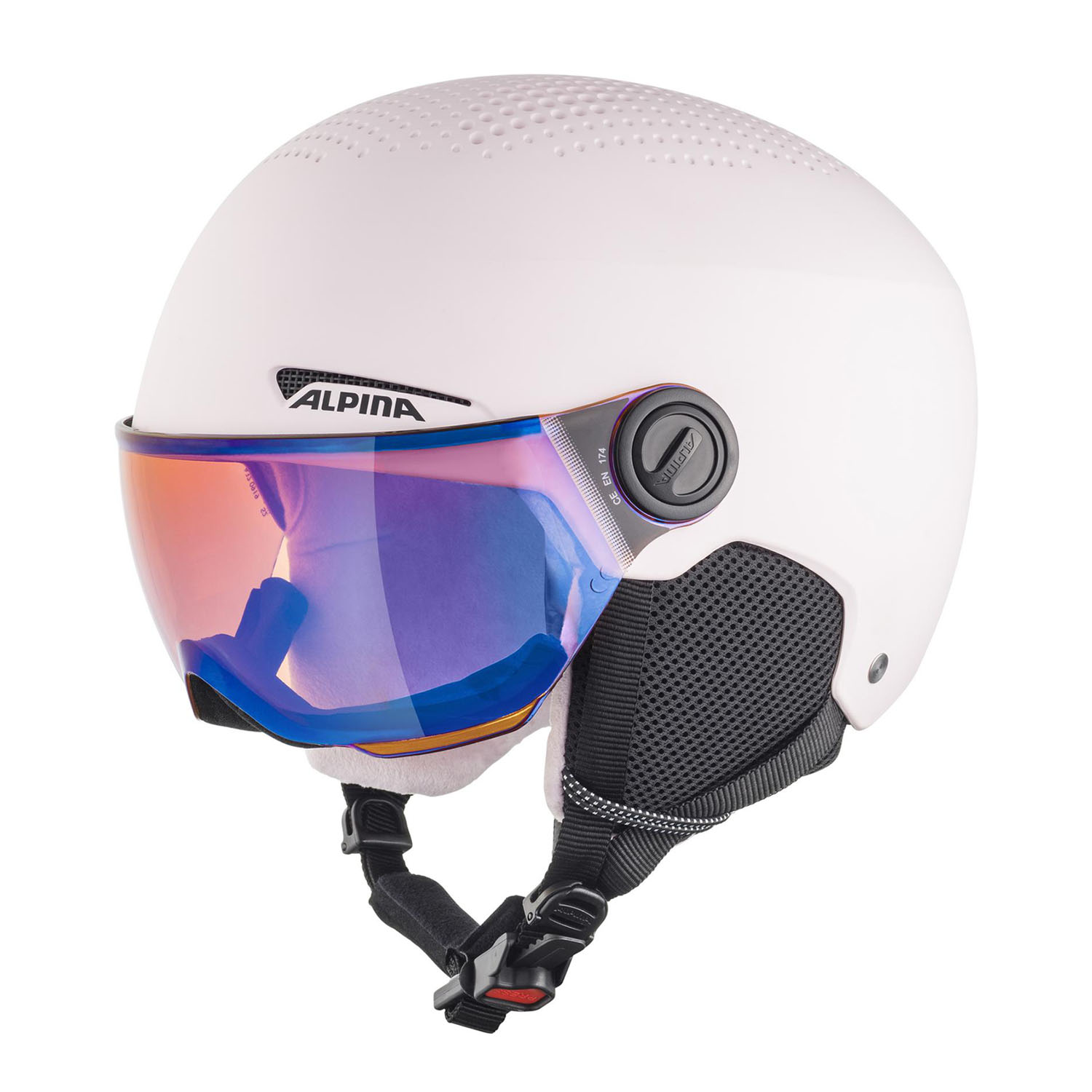

Шлем Детский Alpina Zupo Visor Q-Lite Rose Matt (См:51-55) 2024-25, Розовый, Zupo Visor Q-Lite