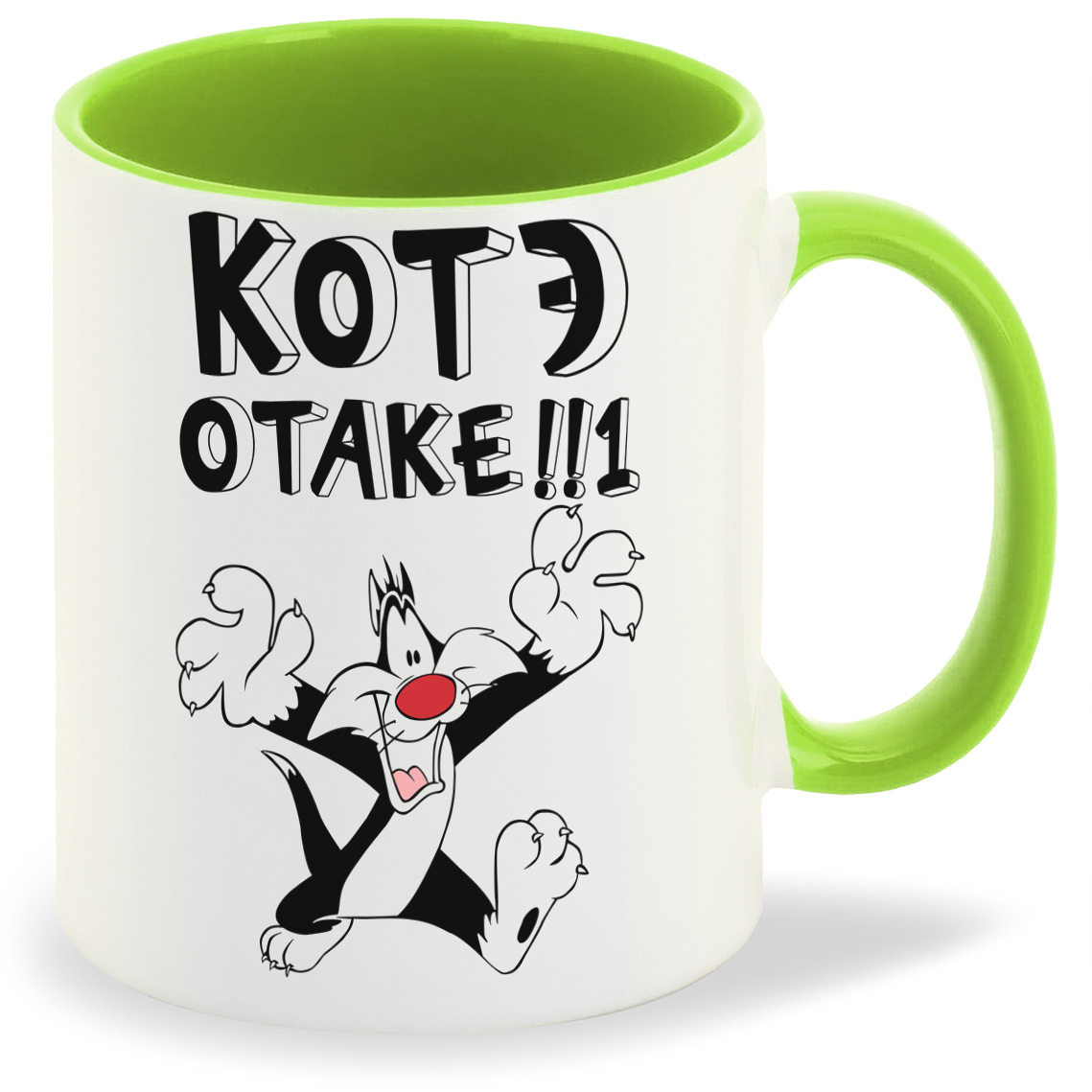 

Кружка CoolPodarok Котэ отаке, Котэ отаке