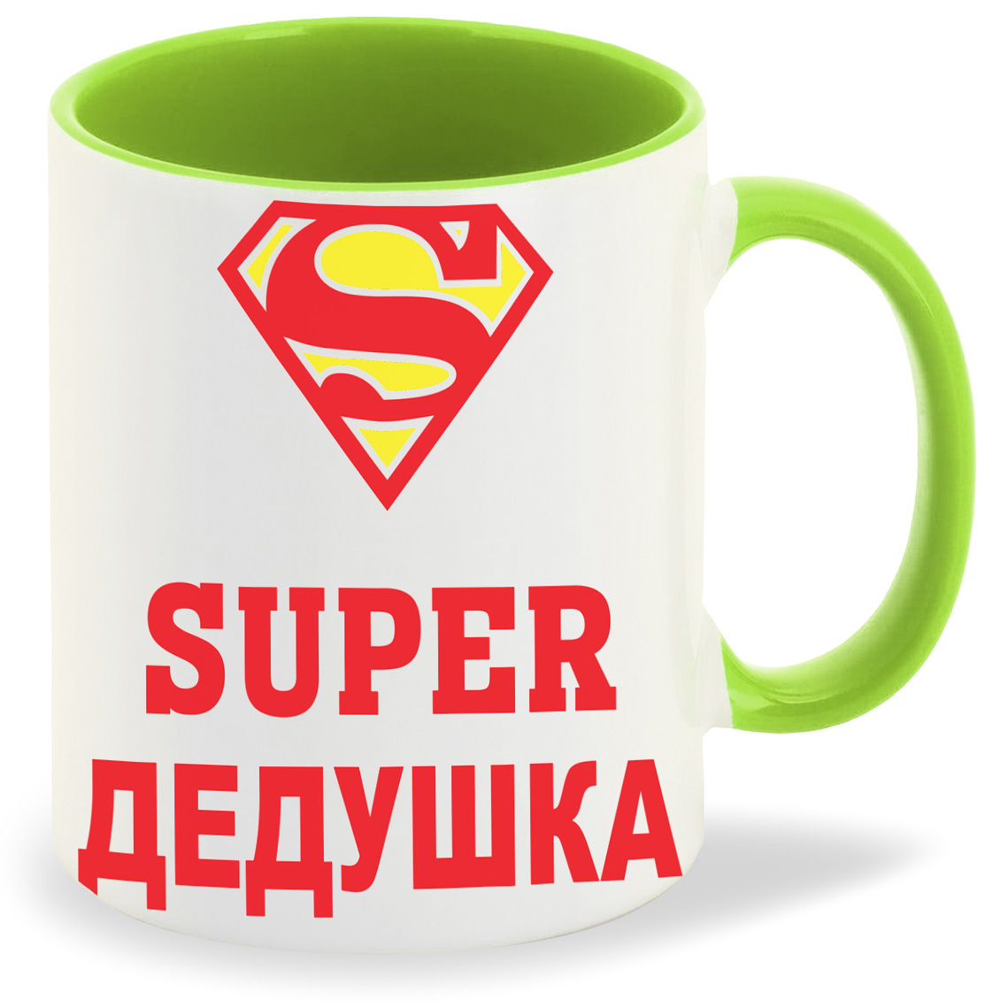 

Кружка CoolPodarok Супер дедушка, Супер дедушка