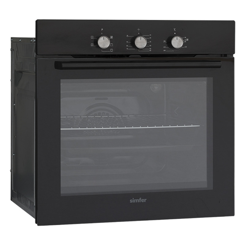 фото Встраиваемый электрический духовой шкаф simfer b6eb16011 black