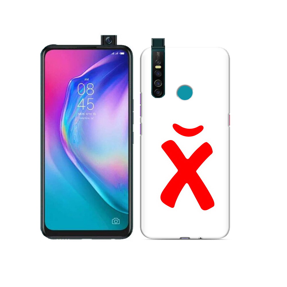 

Чехол MyPads Tocco для Tecno Camon 15 Pro абстракция буква х, Прозрачный, Tocco