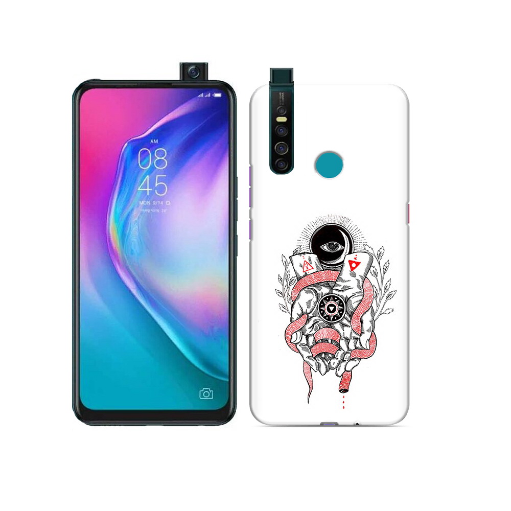 

Чехол MyPads Tocco для Tecno Camon 15 Pro абстрация связанные руки, Прозрачный, Tocco