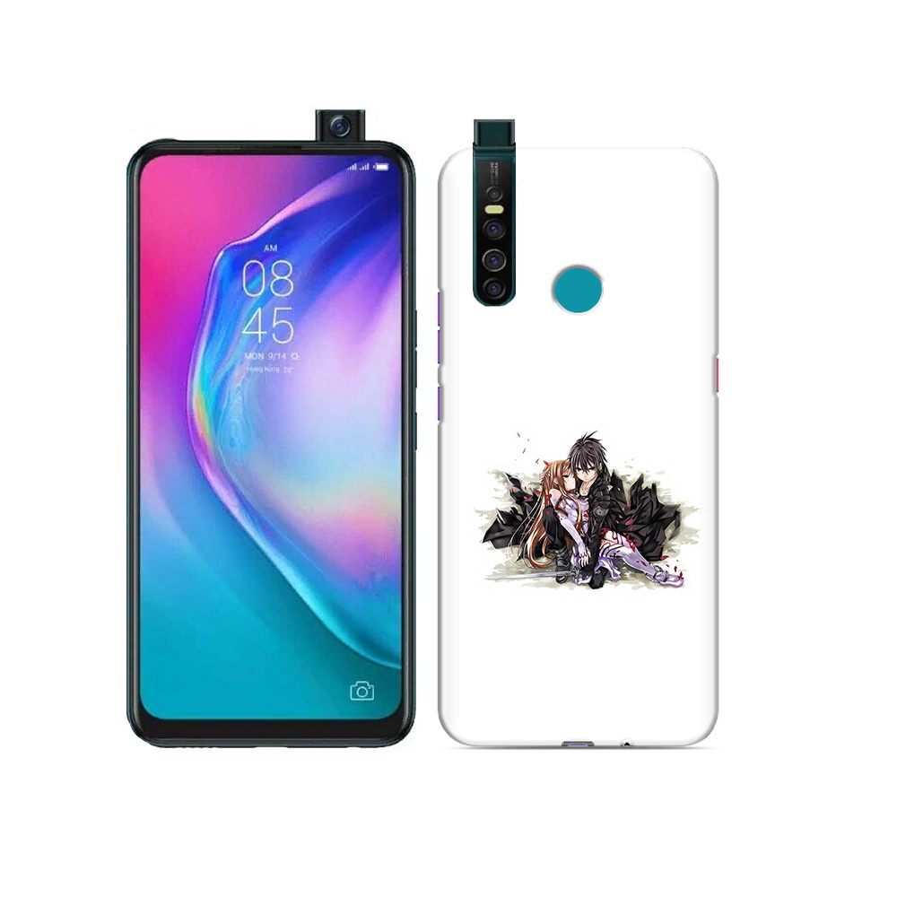 

Чехол MyPads Tocco для Tecno Camon 15 Pro аниме асуна, Прозрачный, Tocco